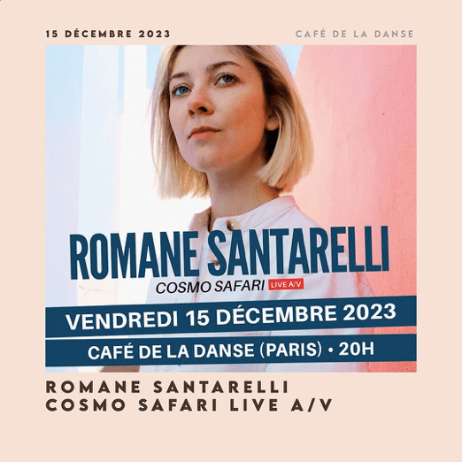 15/12 – Romane Santarelli en concert à&nbsp;Paris
