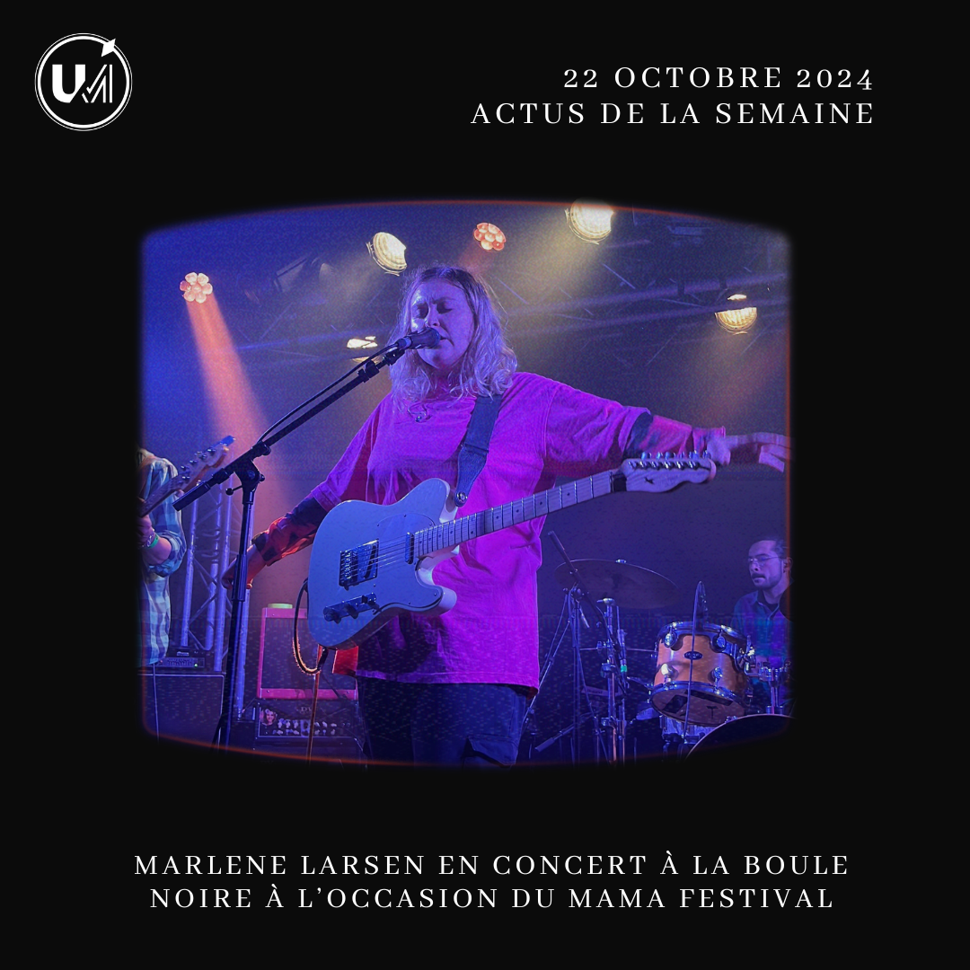 Marlene Larsen sur une scène du MaMA
