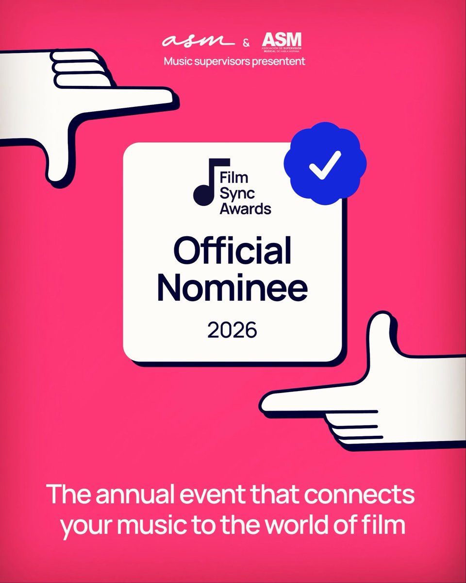 🥰L&rsquo;une de nos œuvres est en finale des Film Sync Awards 2026 !